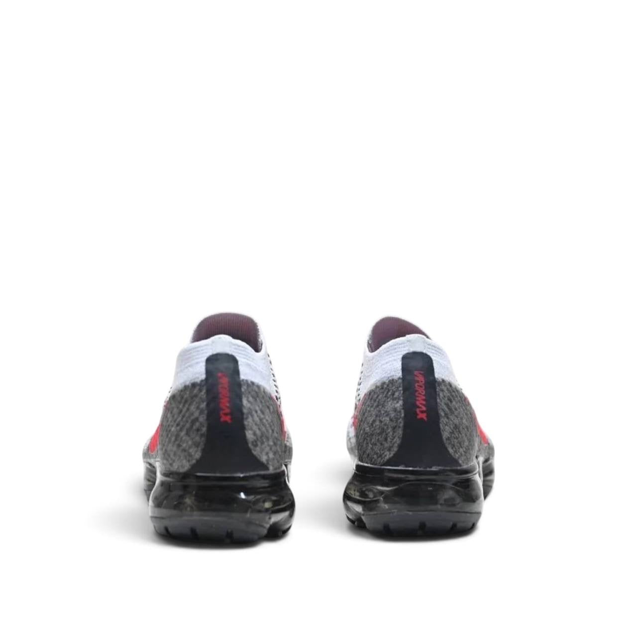 Маратонки Air VaporMax Flyknit Platinum Red Black
